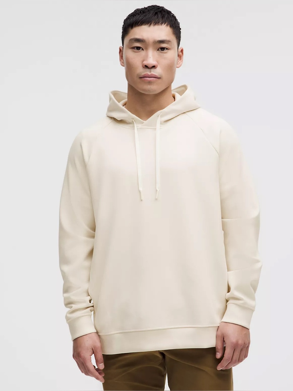 Lululemon Smooth space classic fit pullover hoodie in ivory size large